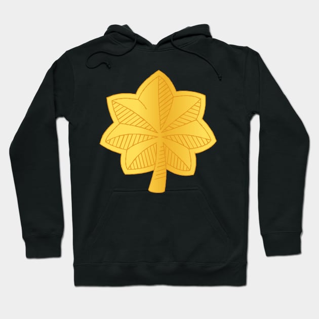 Major Rank Insignia wo Txt Hoodie by twix123844